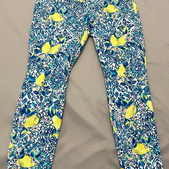 Lilly Pulitzer Size 10 Cropped Ankle Pants - Picture 6 of 8
